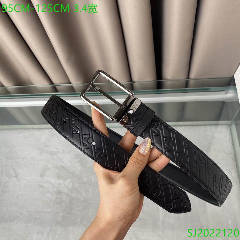 Montblanc Belt 34mmX95-125CM 7D31